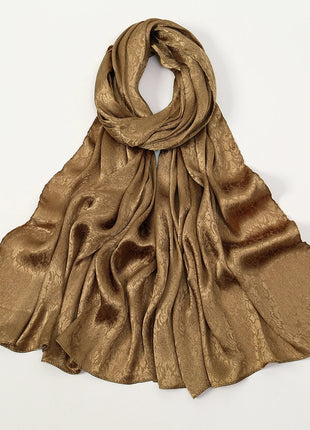 High Quality Floral Print Satin Hijab Scarf Muslim Hijab Plain Malaysia Scarf Satin Shawl Luxury Silk Satin Wrap Islam Turban