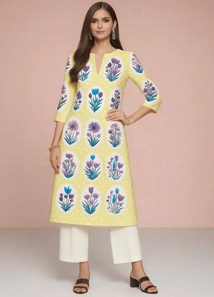 Muslim 2026 Women's Kurt Fashionable And Elegant Straight Tube Casual Peacock Pattern Flowers Comfortable Dress Abayas Femme