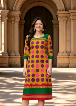 2026 Muslim Women's Casual Fashionable  Kurt Dress Straight Tube Ethnic Slit hem Takchita Dress Abaya Robe Longue National style