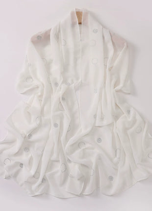 Hot Diamond Pearl Chiffon Hijabs for Women Muslim Fashion Long Shawl Head Wrap for Women Turbans for Women Ramadan Turban Femme