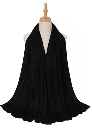 Big Size Jersey Hijabs for Woman Turban Mercerized Cotton Hijab Scarf Shawl Turbans for Women Headscarf Scarves Ramadan Foulard
