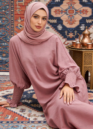 Minimalist Black Front-Zip Plain Abaya Maxi Dress Women Muslim Egyptian Kaftan Ramadan Jalabiya Islam Saudi Arabic Outfits 2025