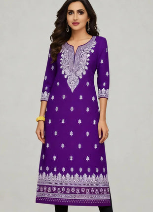 Muslim 2026 Kurtta Women's Fashionable Comfortable Dress Straight Tube Abito Donna Musulmana Islamic National style Slit hem