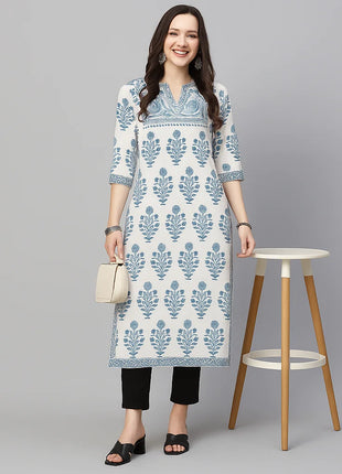 Muslim Women Kurtta Casual Dress Middle Eastern Straight Casual Ethnic Flower Mandarin National Style Caftan Marocain Femme