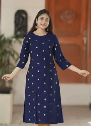 Muslim Kurt Women's Fashion Comfortable Dress Straight Tube Ethnic Vestiti Slit hem Marocchini Donna Caftan Dress Moroccan Abaya