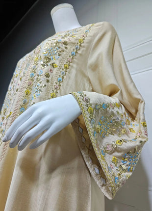 Women Jalabiya Dubai Dress Abaya Eid Ramadan Party Gorgeous Long Dresses Muslim Embroidery Vestidos Largos Robe Saudi Arab 2026