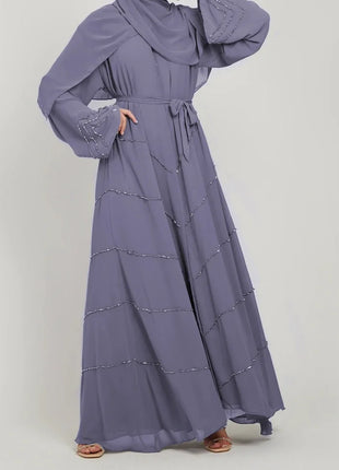 Eid Muslim Women Abaya Morocco Party Dress Abayas Elegant Prayer Diamond Long Sleeve Robe Dresses Ramadan Musulman Maxi Vestidos