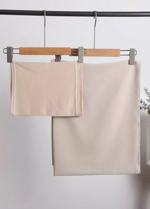 2 Piece Set Chiffon Hijab Matching Undercap Chiffon Scarf with Matching Underscarf Shawls Scarves Head Scarf Headwraps for Women