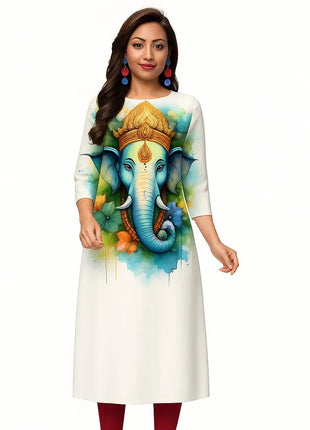 Muslim Dress Kurt Women Fashionable And Elegant Straight Tube Casual Colorful Slit hem Abito Donna Musulmana Girls Prayer Dress