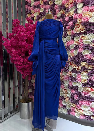 Eid Silky Women Dress Muslim Abaya Party Jalabiya Ramadan Party Long Dresses Vestidos Largos Arab Long Robe Morocco Kaftan 2025