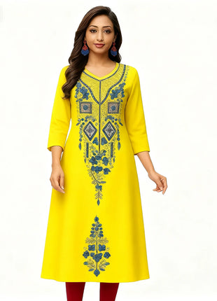 Muslim 2026 Women's Kurt Fashionable And Elegant Straight Tube Casual Slit hem Pattern Peacock Abito Donna Musulmana