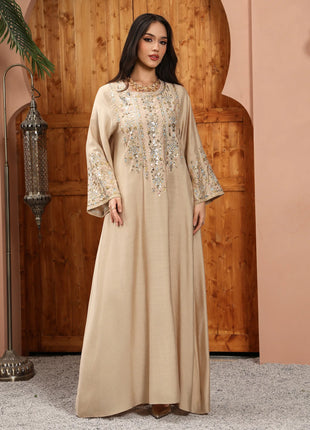 Women Jalabiya Dubai Dress Abaya Eid Ramadan Party Gorgeous Long Dresses Muslim Embroidery Vestidos Largos Robe Saudi Arab 2026
