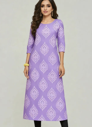 Muslim Dress Kurtta Women's Fashionable Slit hem Straight Tube Casual Elephant Women Dress Turkish Abaya Abito Donna Musulmana