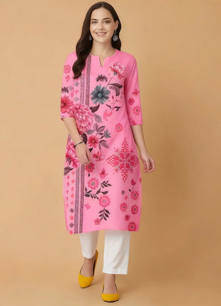 Muslim Flowers Kurt Christmas Women's Casual Fashion Comfortable Dress 2026 Flowers Straight Tube Casual Ethnic Arabian Dress