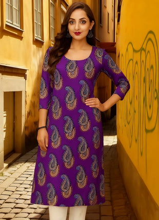 Muslim Kurt Fashionable Dress With Straight Tube Casual National style Design Peacock Various Vacation Abito Donna Musulmana