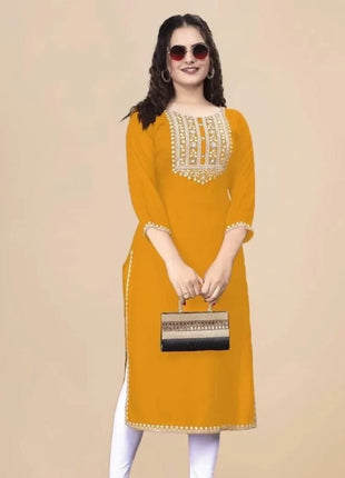 Muslim Kurt Women's Fashionable And Comfortable Dress With Flowers Straight Tube And National style Abito Donna Musulmana