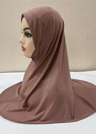 BOHOWAII Muslim Islamic Modal Hijab Scarf Instant Hijabs Headscarfs for Women Long Scarves Head Wrap Shawl Bonnet Hijabe Femme