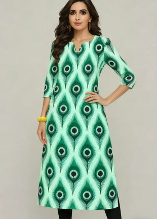 Muslim Kurtta women's Casual Fashion Dress National style Straight Tube Casual Ethnic Flower Round Neck Regular Design Sense
