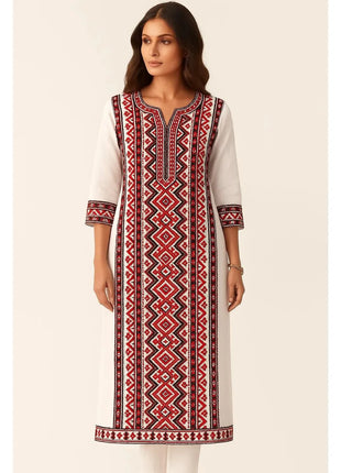 National style Kurt Women's Fashion Comfortable Long Sleeve Straight Casual Ethnic Peacock Pattern New Dress Ladies Abaya Muslim