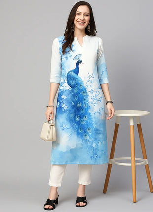 Muslim Kurtta women's Casual Fashion Dress Long Sleeved Straight Tube Casual Ethnic Flower Round Neck Regular Size Design Sense