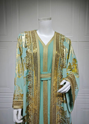Eid Women Dress Muslim Abaya Embroidery Party Jalabiya Ramadan Long Dresses Abayas Vestidos Largos Kaftan Arab Long Robe 2025