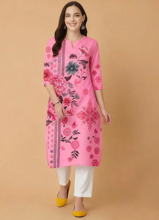 Muslim Flowers Kurt Christmas Women's Casual Fashion Comfortable Dress 2026 Flowers Straight Tube Casual Ethnic Arabian Dress
