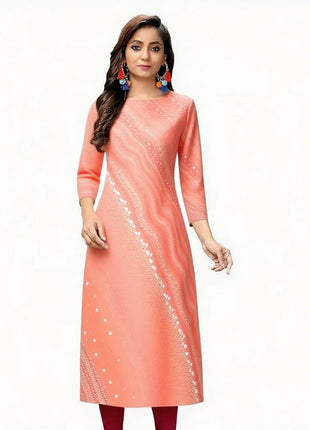 Muslim Dress Kurt Women Fashionable And Elegant Straight Tube Casual Colorful Slit hem Abito Donna Islamic Clothing For Women