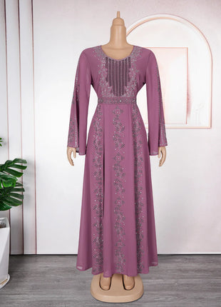 2025 Abayas For Women Dubai Luxury African Muslim Fashion Dress Caftan Marocain Evening Party Dresses Boubou Robe Djellaba Femme