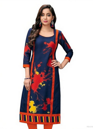 Muslim Peacock Kurtta Women Casual Fashion Dress National style Straight Tube Casual Ethnic Flower Abaya Abito Donna Musulmana