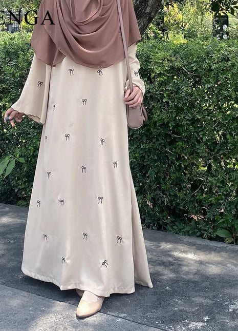 Luxury Dubai Butterfly Embroidery Abaya Muslim Women Modest Dress Islamic Femme Vacation Outfit 2025 Fashion Turkey Kaftan Robe