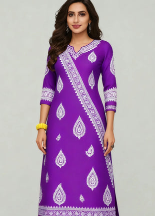 Muslim Women Kurtta Casual Dress National Style Straight Casual Ethnic Abito Donna Turkish Abaya Women Dress Abaya Slit hem