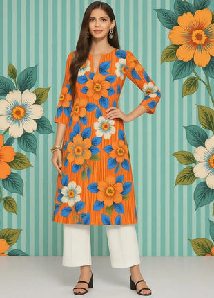Muslim 2026 Dress Kurt Women's Fashionable And Elegant Flowers Straight Tube Casual Modest Dress Dubai Moroccan Kaftan