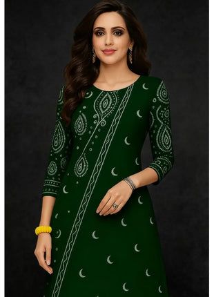 Dress Kurtta Women's Fashionable Long Sleeved Straight Tube Casual Bright Patterns Robe Arabe Robe Traditionnelle Arabe Muslim