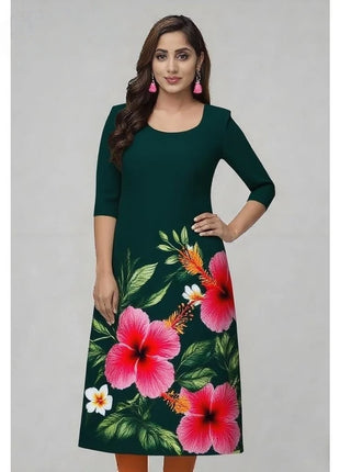 Muslim Kurtta 2026 Women's Casual Fashion Dress National style Straight Tube Casual Ethnic Red Slit hem Kaftan Moroccan Women
