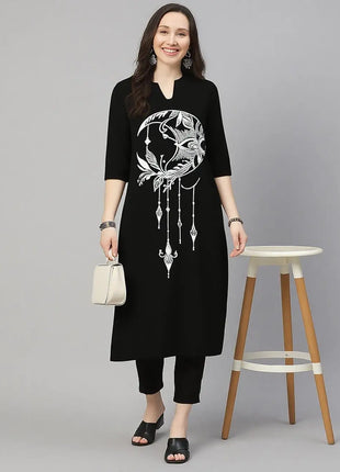 Muslim Women's Kurtta Casual Fashion Dress Straight Tube Casual Ethnic Flower Mandarin National Style Regular Women Dress Abaya