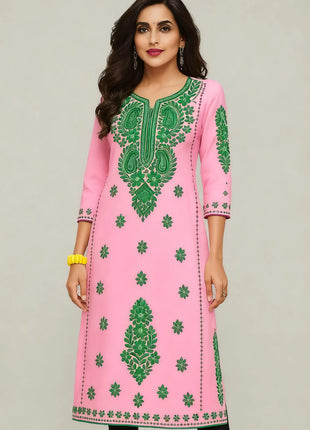 National style Kurtta Women Fashion Comfortable Slit hem Casual Ethnic Abito Donna Musulmana Women Dress Turkish Abaya