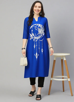 Muslim Women's Kurtta Casual Fashion Dress Straight Tube Casual Ethnic Flower Mandarin National Style Regular Women Dress Abaya