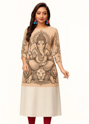 Muslim Kurt Women Casual Fashion Dress Peacock Straight Tube Casual Ethnic Peacock National Style Abito Donna Musulmana