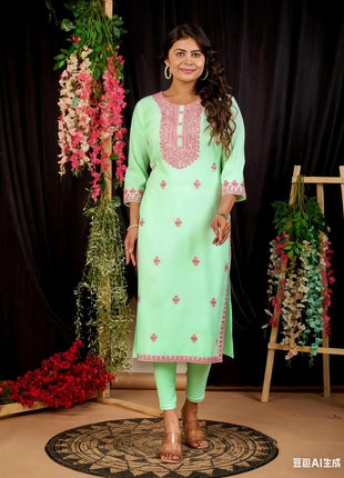 Muslim Women's Casual Fashionable Comfortable Straight Tube Casual Ethnic Turkish Abaya National style Abito Donna Musulmana