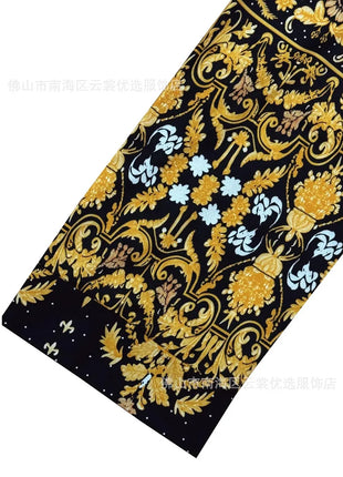 Retro Middle Eastern Style Women's Dress Embroidered Muslim Ethnic Fashionable Autumn Summer Courtly Wind Clothing Set