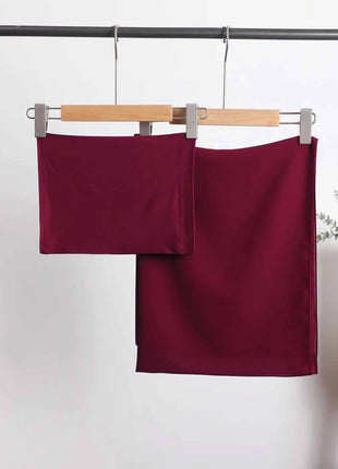 2 Piece Set Chiffon Hijab Matching Undercap Chiffon Scarf with Matching Underscarf Shawls Scarves Head Scarf Headwraps for Women