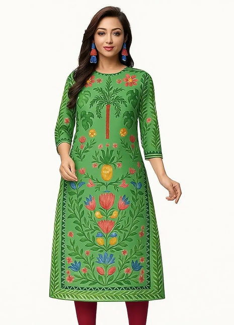 Muslim Kurt Women's Fashion Comfortable Dress Long Sleeve Straight Tube Casual Ethnic Peacock Abito Donna Musulmana