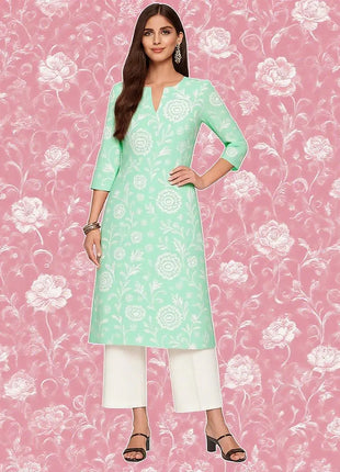Muslim Dress Kurt Women's Fashionable And Elegant Straight Tube Casual Round Neck Colorful Peacock Pattern Dress Abiti Lunghi