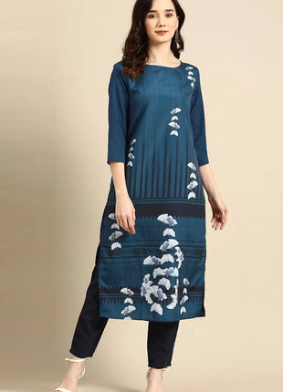 Muslim Kurtta Women's Fashionable Comfortable Kurt Dress 2026 Straight Tube Slit hem Peacock Casual Ethnic Middle Eastern Arabic