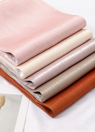 Newest Plain Shimmer Hijab Silk Wrinkle Scarf Muslim Woman Hijab Shawls Islam Woman Long Wraps Femme Headband Pure Turban