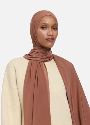 New Liquid Jersey Hijab Scarf for Women Headscarf Shimmer Imitation Silk Scarf Solid Shawl Wraps Muslim Headband Turban 170*60cm