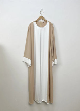 Ramadan Eid Muslim Abaya Dubai Luxury Splicing Fake Two Pieces Abayas For Women Kaftan Modest Dress Islam Caftan Marocain Femme