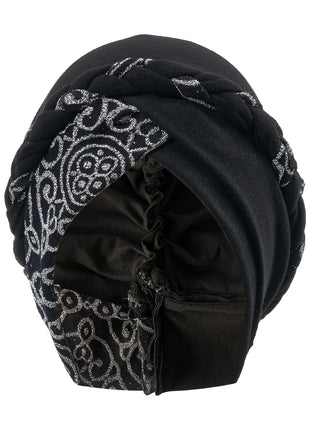 Head Scarf for Muslim Women Turban Cap Ladies Islamic Print Bonnet Hat Braid Headband Turbante Mujer Beanies Hats