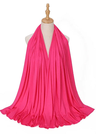 Big Size Jersey Hijabs for Woman Turban Mercerized Cotton Hijab Scarf Shawl Turbans for Women Headscarf Scarves Ramadan Foulard