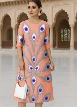 Muslim Women's Kurt Fashionable And Elegant Turkish Abaya Straight Tube Casual Kurtta Turkish Abaya Kaftan Marroqui Slit hem